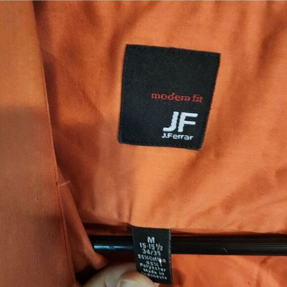 Men's JF J.Ferrar "Modern Fit" longsleeve dress shirt, size Medium - Picture 2 of 3